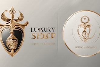 design luxury fashion and clothing brand logo