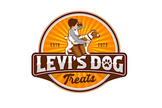 design freeze dried food dog company logo