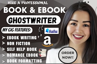 be amazon kdp ebook ghostwriter non fiction books for kindle and print cover