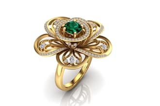 do 3d cad model jewelry design