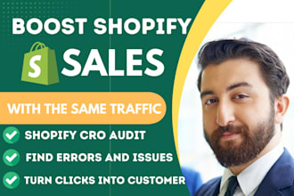 increase conversion rate of your shopify store through cro audit