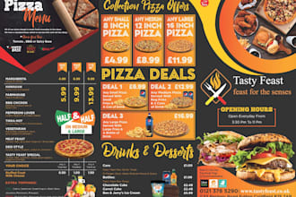 do modern restaurants and food menu posters,flyers
