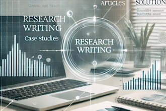 do research, case studies, articles and business finance solutions