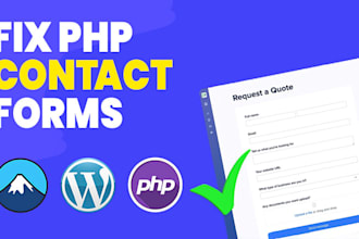 setup fix contact form errors bugs custom forms popups contact form7 wordpress