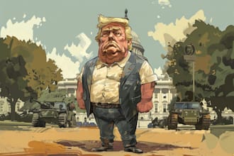 create political and editorial cartoons