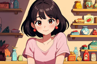 draw you a beautiful portrait in disney cartoon style