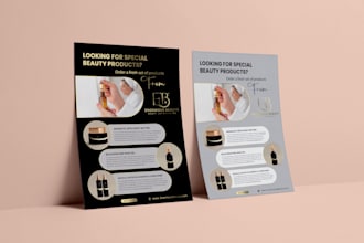 create luxury poster design for your business
