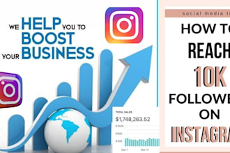 be your social media marketing manager, instagram promotion, increase followers