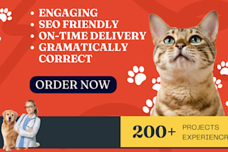 do high quality veterinary blog posts, research, summary and dog training