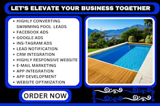 swimming pool leads cleaning leads pool cleaning leads water treatment leads