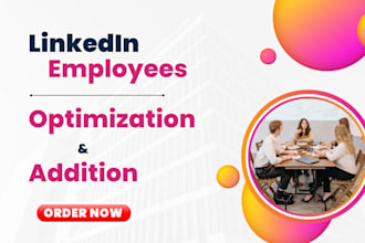 setup and add your linkedin business page employees, promote, marketing, profile