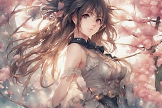 draw beautiful anime and manga art illustration
