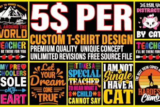 do kids t shirt design and typography t shirt design