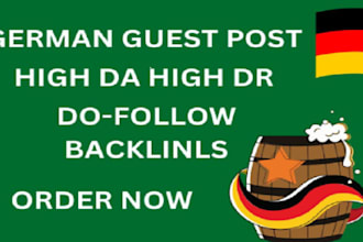 provide german guest post with do follow link