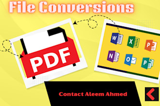convert files between word and PDF, handle data entry, and transform pdfs