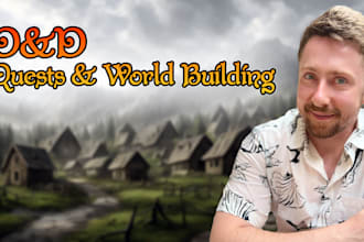 write dungeons and dragons quests and lore for you