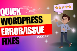 fix wordpress issues and errors