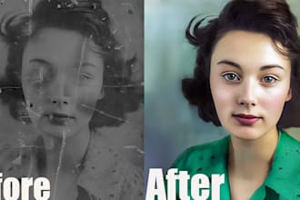 restore, repair, fix old photos