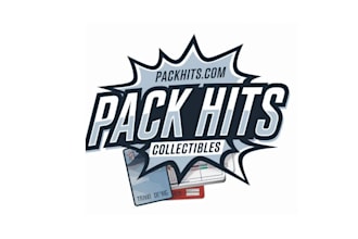 make unique pack hits logo for sports cards and collectibles