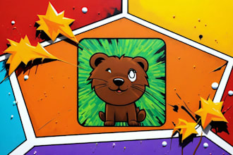 create custom doodles character style nft art