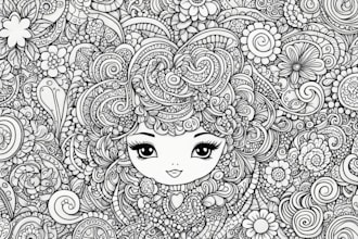 create cute doodle art in my style