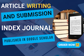 write and publish research article in google scholar peer review index journal
