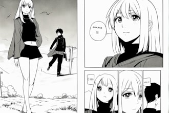 draw any manga you want with my art style