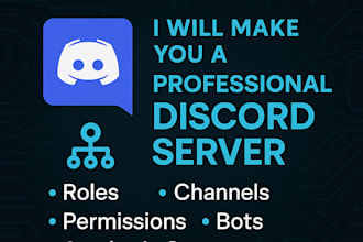 make you professional discord server