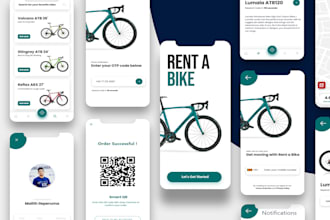 build bike rental app, bike marketplace app, rental app, taxi booking app