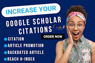increase your google scholar citations h index in a peer reviewed index journal