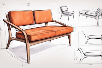 develop industrial and product design concept by sketches