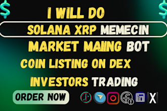 do solana xrp memecoin market making bot telegram bot crypto community setup