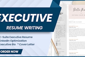 write your senior executive, top manager, director, svp, cfo executive resume