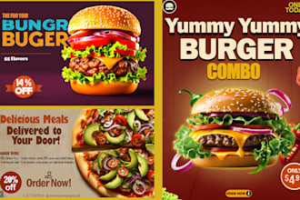 design mouth watering food flyers for your business