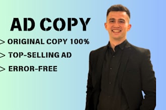 write bestselling ad copy as your main copywriter