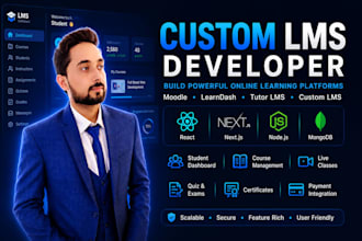 develop a responsive and interactive lms platform