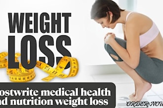 ghostwrite medical health and nutrition weight loss