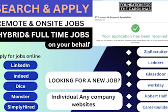 search and apply for remote jobs or onsite jobs or find online jobs