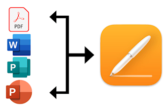 pdf, word, publisher, powerpoint to apple pages