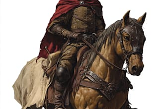 make a d and d character art that you want