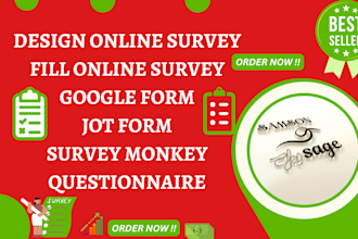 create and fill online survey, questionnaire, quiz, survey form