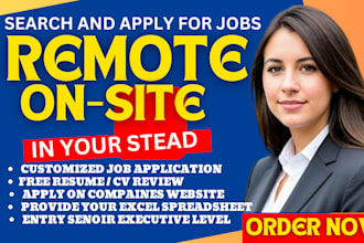 search and apply using reverse recruit to hunt remote find onsite job app