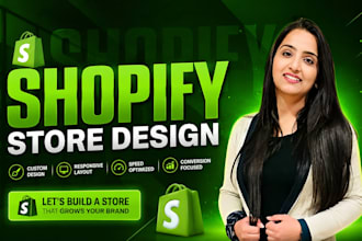 build shopify store, shopify store design, shopify redesign, shopify store setup