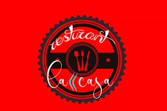 make fantastic interesting italian restaurant logo