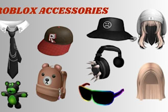 create 3d roblox accessories, 3d models