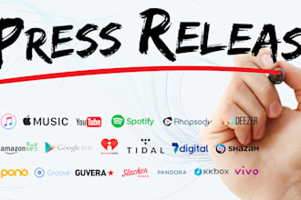 craft and deliver a compelling music press release