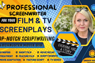 movie script writer script writing screenplay tv pilot screenwriting film script