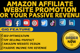 create a complete, monetized amazon affiliate website for your niche