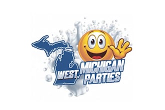 make beautiful foam party business logo