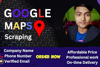 expert google map scraping for targeted lead generation